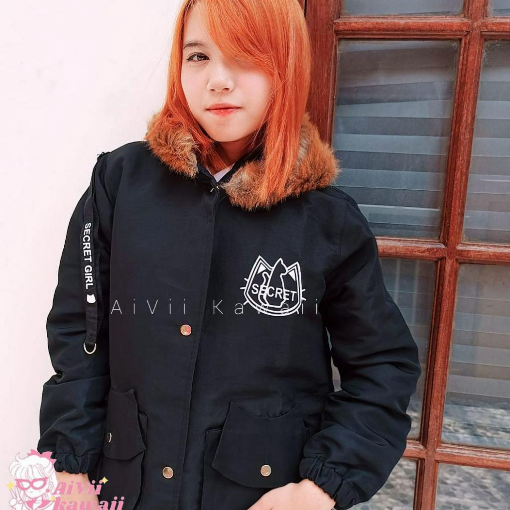 【AiVii】JAKET PARKA KAWAII SECRET NEKO