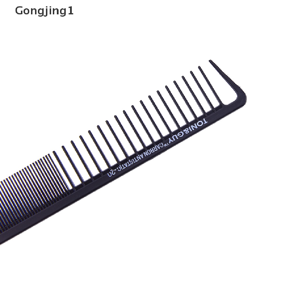 Gongjing1 Sisir Tata Rambut 11 Gaya Bahan Serat Karbon Anti Statis Untuk Salon