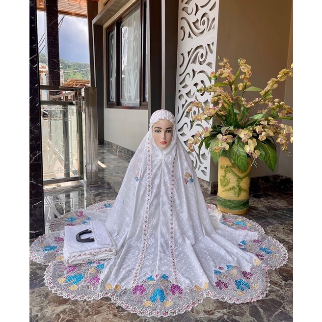MUKENA SUTERA BORDIR PADANG SUPER MEWAH