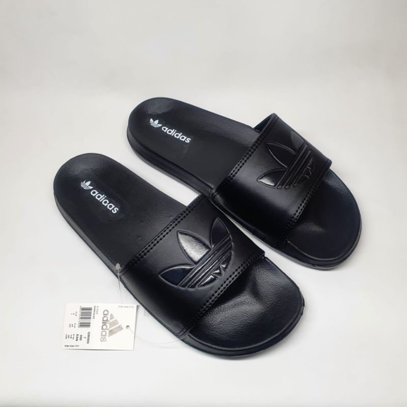 SENDAL SLOP PRIA/WANITA SENDAL CASUAL ADIDASS ADILETTE COMFORT BLACK .#