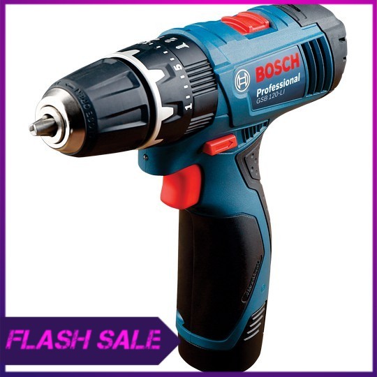 Bosch GSB 120 LI Cordless Impact Drill   Bor Tembok Baterai 120 LI