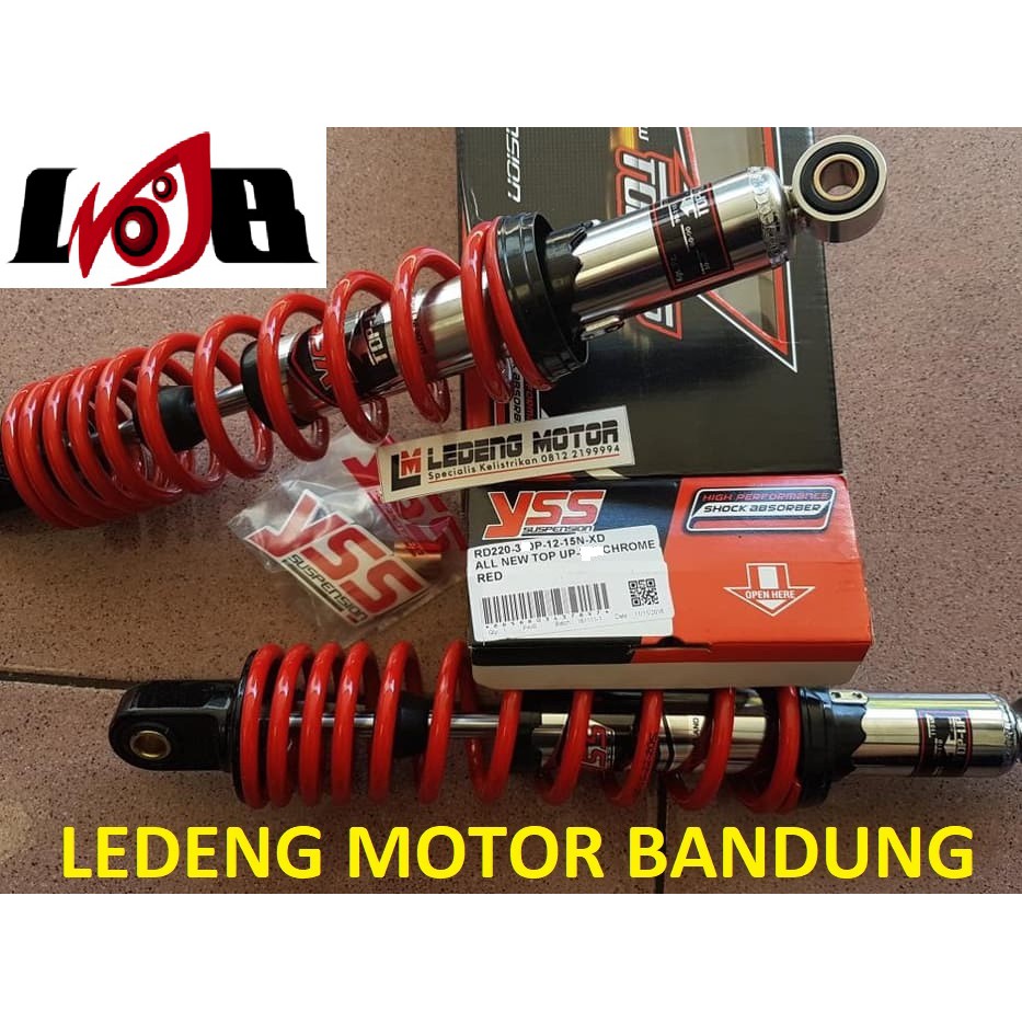 YSS 320mm Top Up New Per Shockbreaker 320 Belakang Motor Bebek Honda