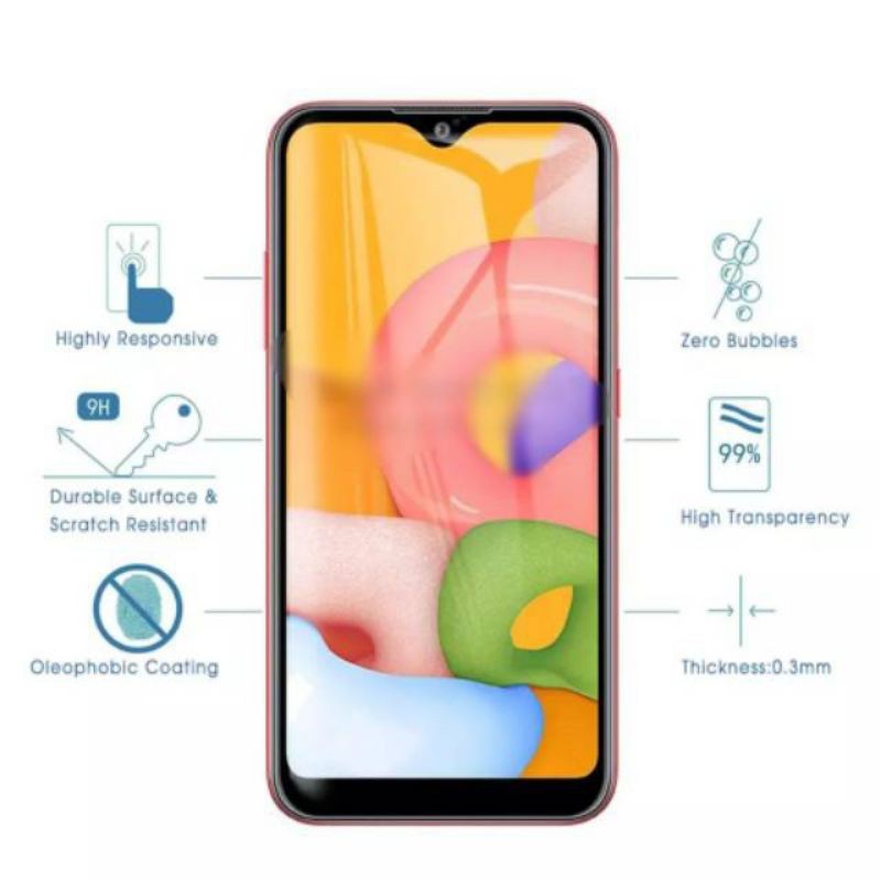 Tempered Glass Samsung  A70 Full Cover Protector Premium Glass