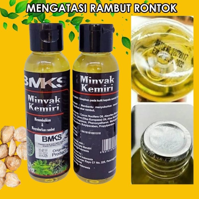 

BMKS MINYAK KEMIRI 100 ml