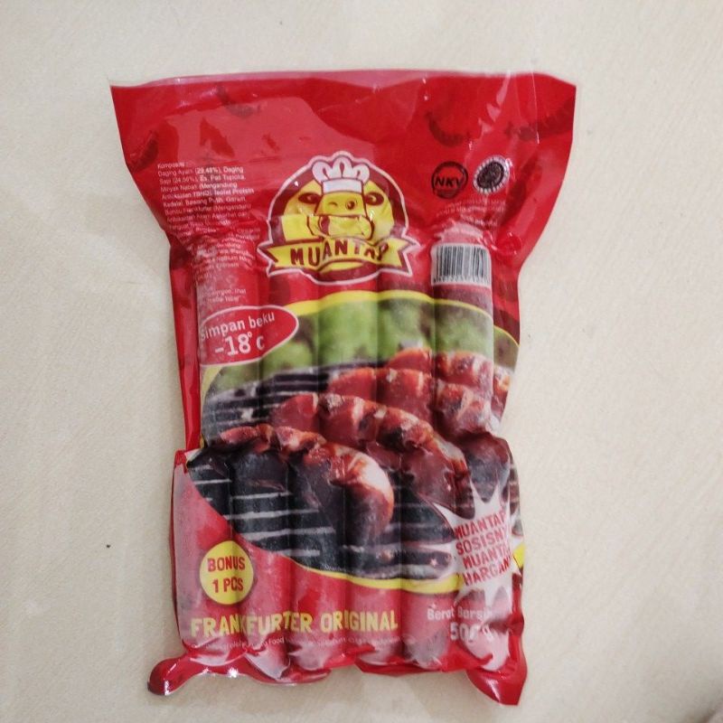 

muantap sosis ayam sapi mini 500gr