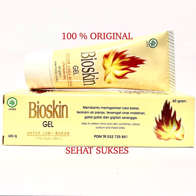 BIOSKIN GEL 60GR ~ UNTUK LUKA BAKAR