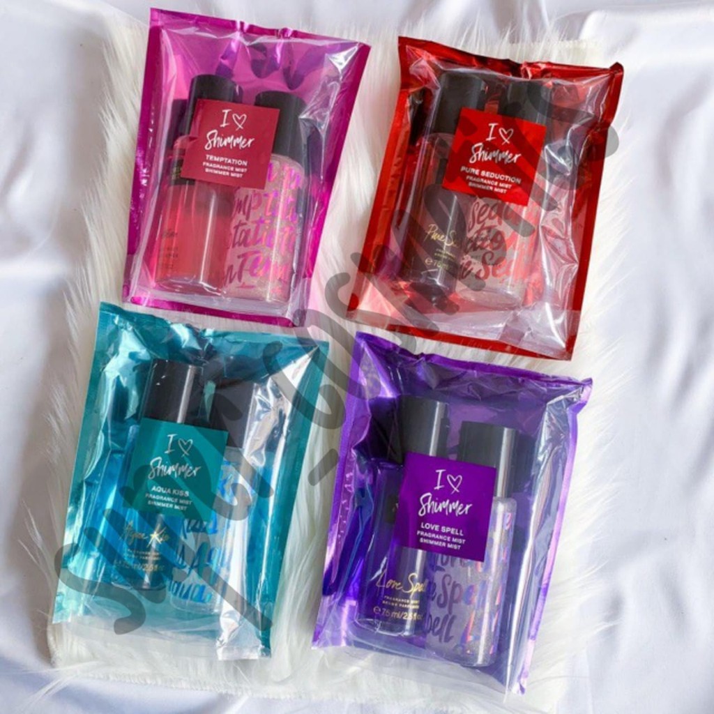 BODY MIST Vict0ria Secret Travel Set / BODYMIST VS SET TRAVEL 75 ML/VICT0RIA SECRET MINI GIFT SET