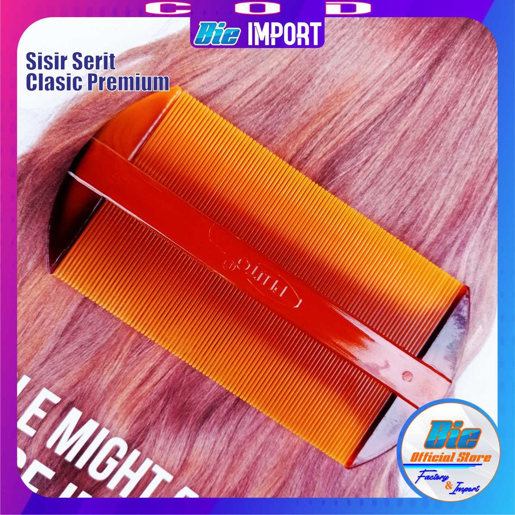 Sisir Serit Kutu / Sisir Kutu Klasik Impor Best Seller