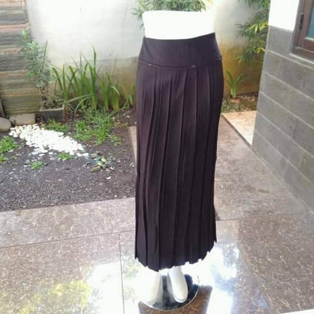Rok plisket kerja wanita // rok  rempel kerja wanita / rok plisket kerja / rok span wanita