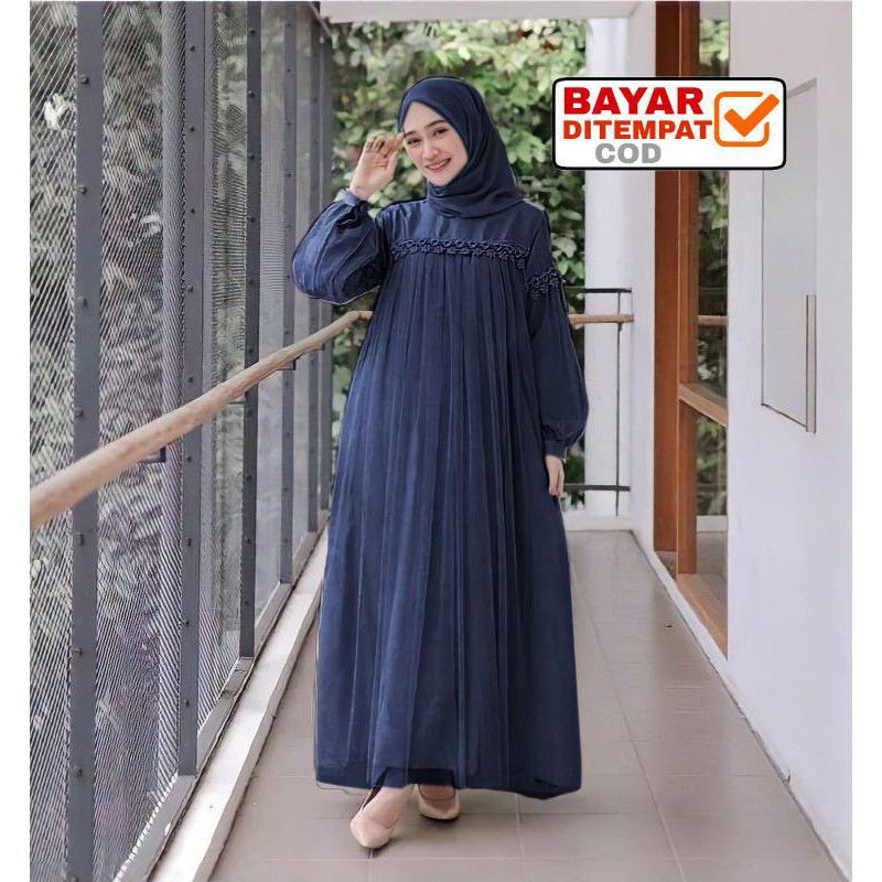 GAMIS RENDA PESTA ARAB IMPORT JUMBO PREMIUM / MAXI ZOYA JUMBILO / GAMIS ZOYA PREMIUM