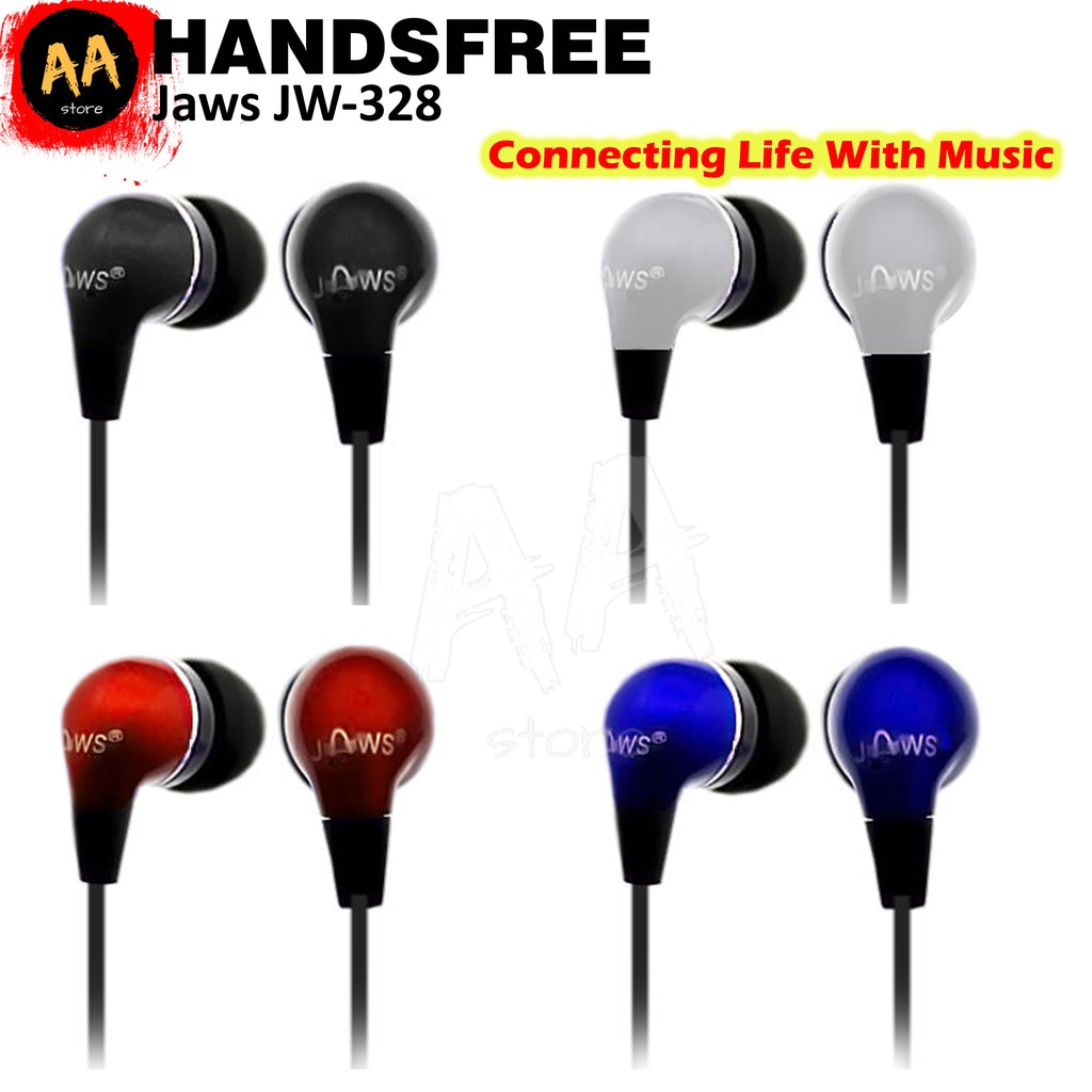 Handsfree/Headset/Earphone Super Mega Bass Jaws JW-328