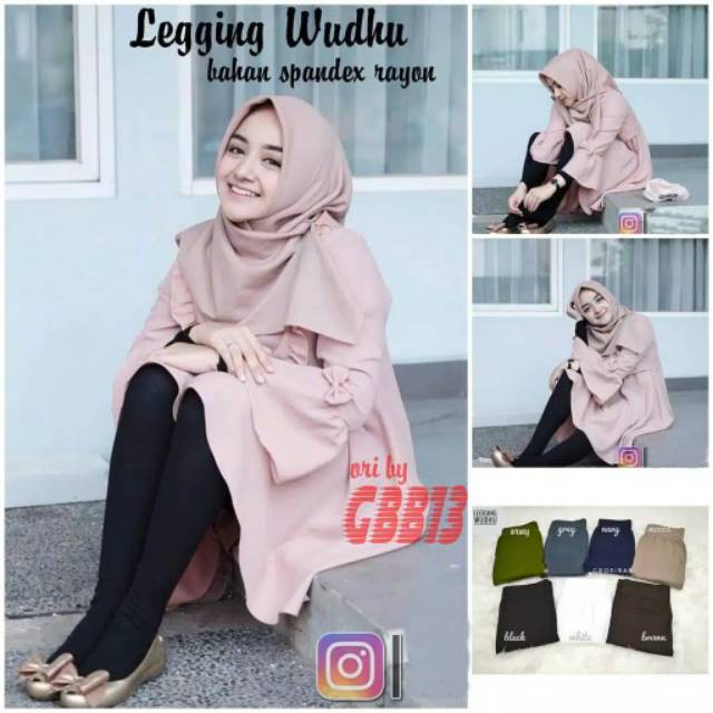 LEGGING WUDHU SPANDEK RAYON