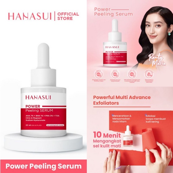 HANASUI POWER SERUM SERIES/ACNE/BARRIER/BRIGHT/BRIGHTEXPERT/BAKUCHIOL/MINIPORE/POST ACNE/PEELING