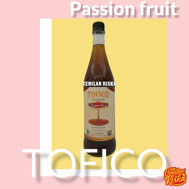 

TOFICO PASSION FRUIT/TOFICO PASSION FRUIT SYRUP/SIRUP TOFICO PASSION FRUIT