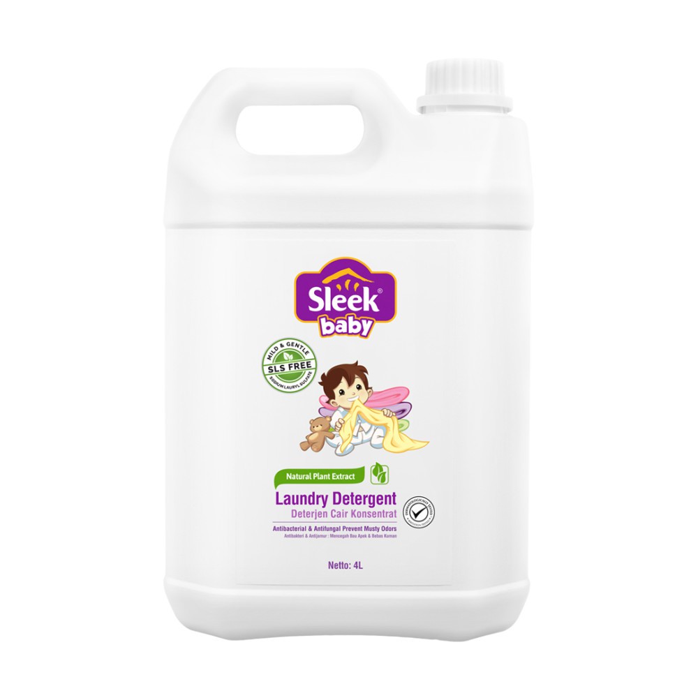 Sleek Baby Laundry Detergent 4lt