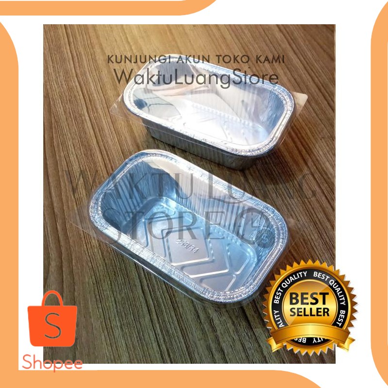Dijual parts Isi100Pcs Aluminium Foil Cup Tray P 258 P258 258/45 250ML OX250  Berkualitas