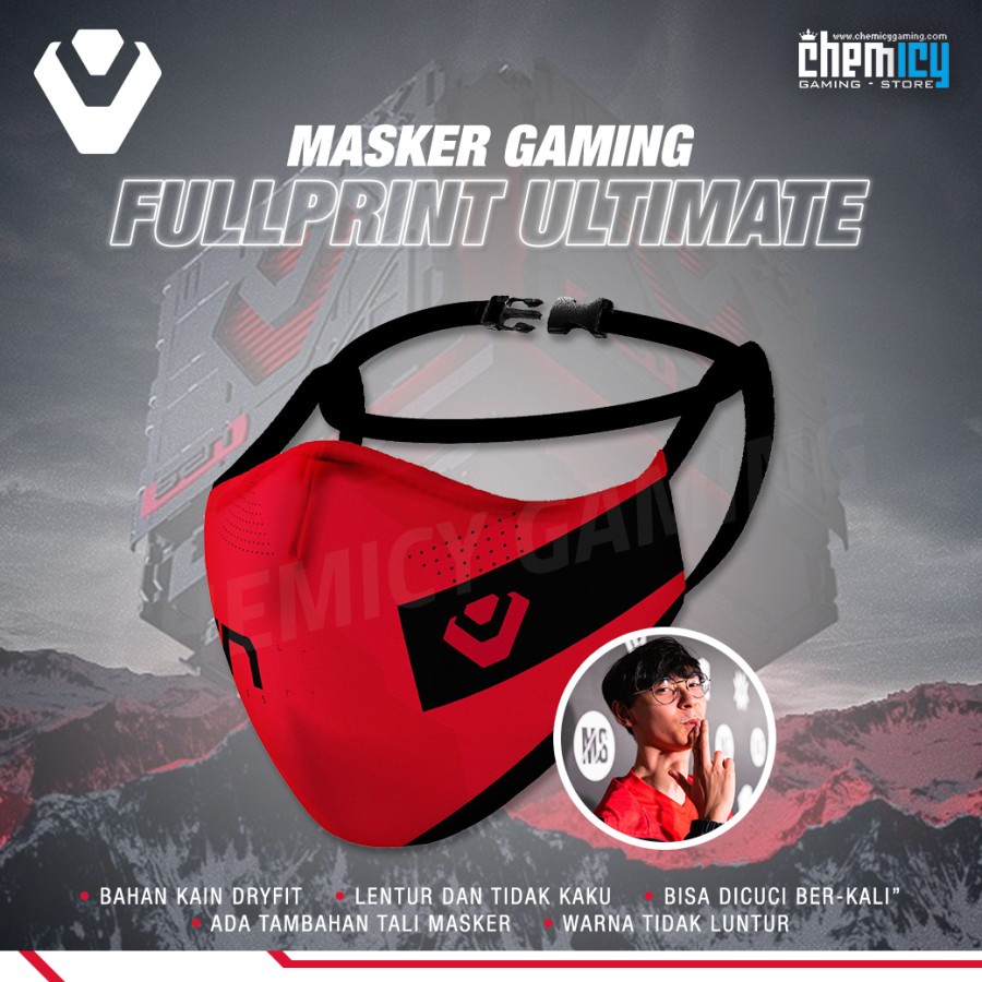 Masker Gaming Fullprint Ultimate Sentinels