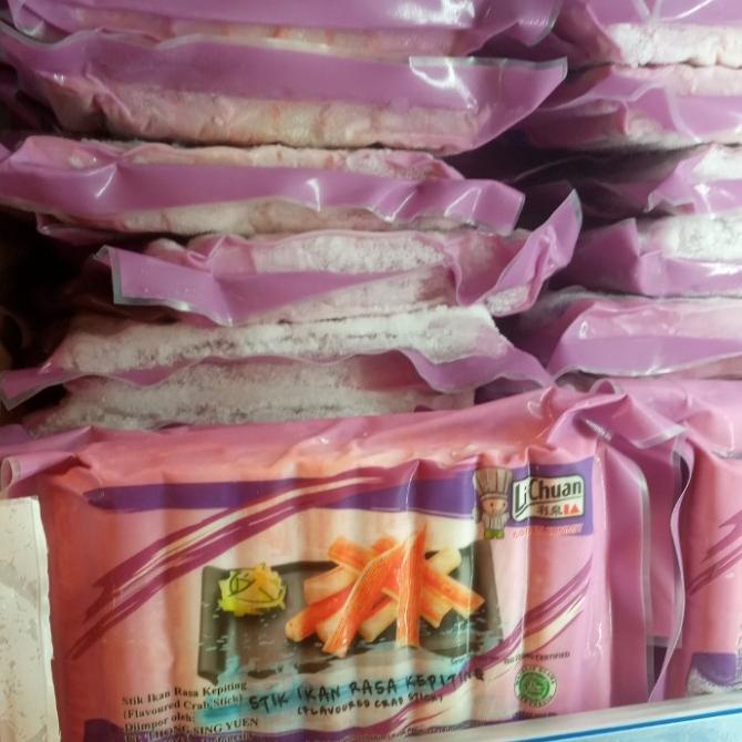 

=====] LI CHIUAN IMIATION CRAB STICK 250 gr stik ika rasa kepiting
