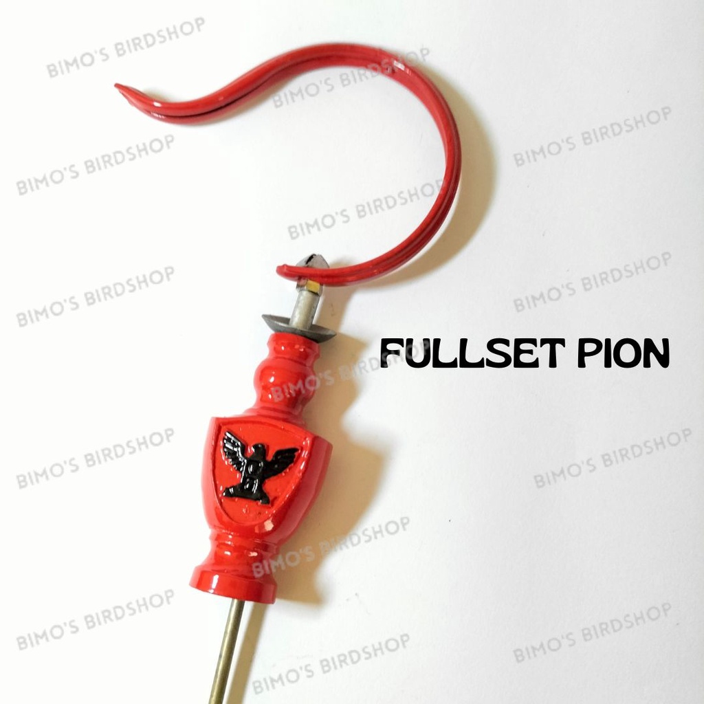 GANTUNGAN SANGKAR BURUNG FULLSET PION MERAH CANTOLAN SANGKAR KOTAK KOSAN LOVEBIRD GANTUNGAN BURUNG