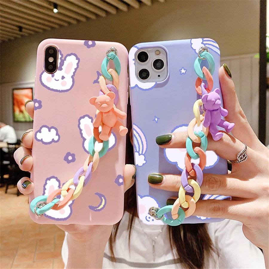 (SR 02)Softcase For All Type Handphone | Realme c11 2021- Oppo a16 - A54 - Redmi note 8 - Vivo Y15s 