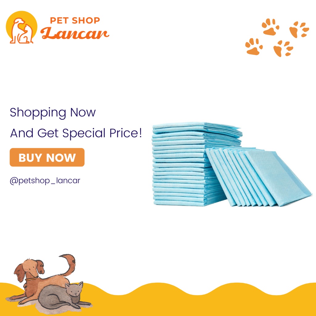 UNDERPAD 60x90 cm 60x90 Peepad Alas Kencing Pipis Anjing Perlak Bayi