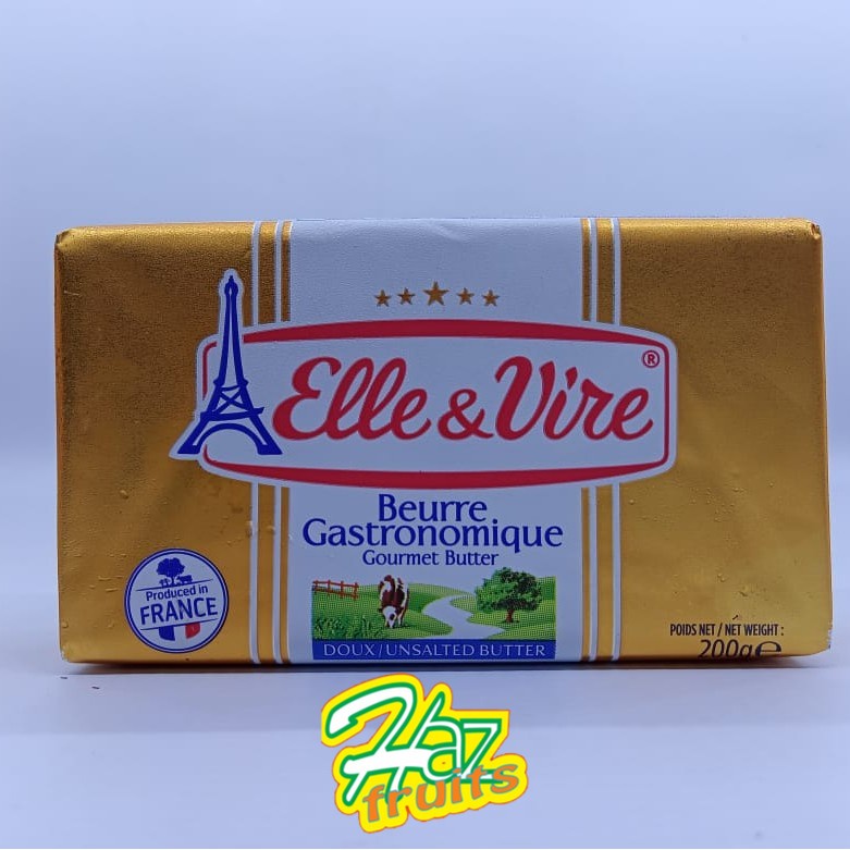 

Elle Vire Unsalted packets butter 200 gram