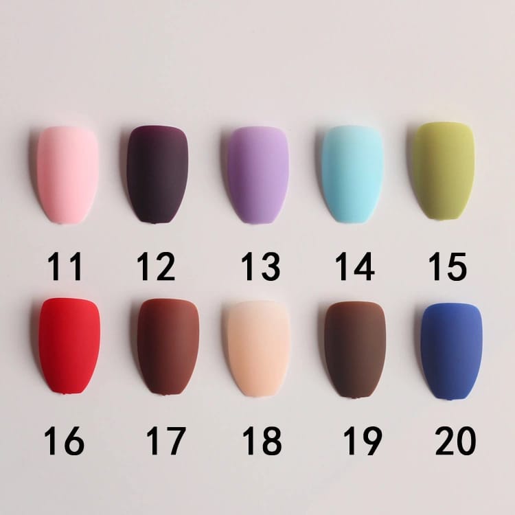 [Part 2] Kuku Palsu Matte Untuk Nail Art (VHJKT)