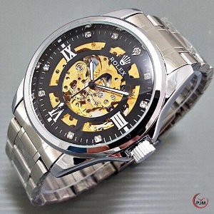 Dijual jam tangan pria keren Rolex Automatic super Diskon