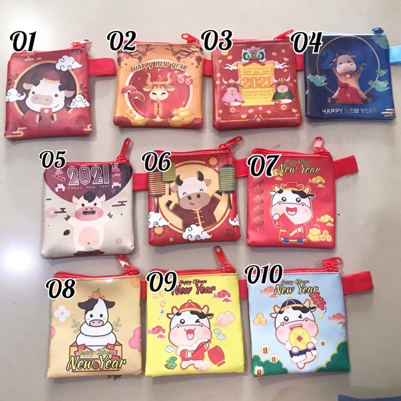 Dompet Imlek Angpao Kotak Tayo Baby Shark Pig Babi Lol Surprise Cars Tsum Tsum Princess Little Pony