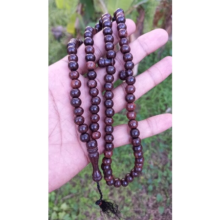 tasbih Gali Asem 7 mm tasbih galih asem asli tasbih Gali Asem murah tasbih 99 CLW