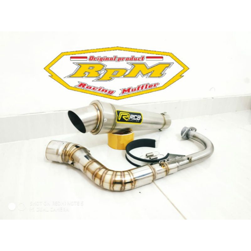 Knalpot RCB Drag Vario 150 - Vario 125