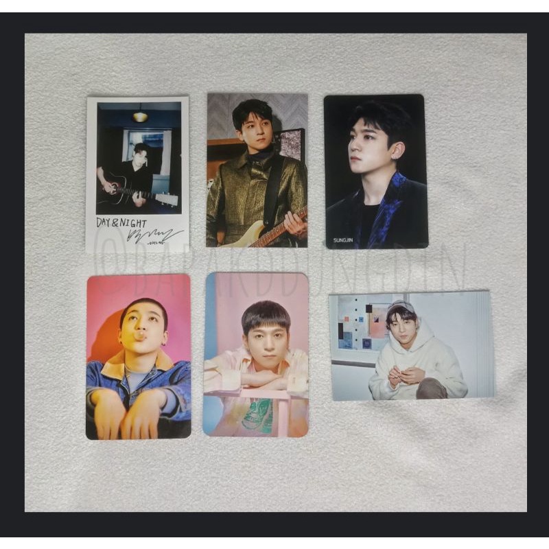 DAY6 SUNGJIN PHOTOCARD