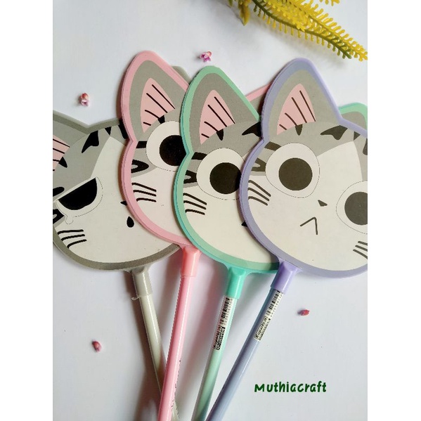 

KIPAS PULPEN GEL MULTIFUNGSI MOTIF KARAKTER KUCING CHI THE CAT