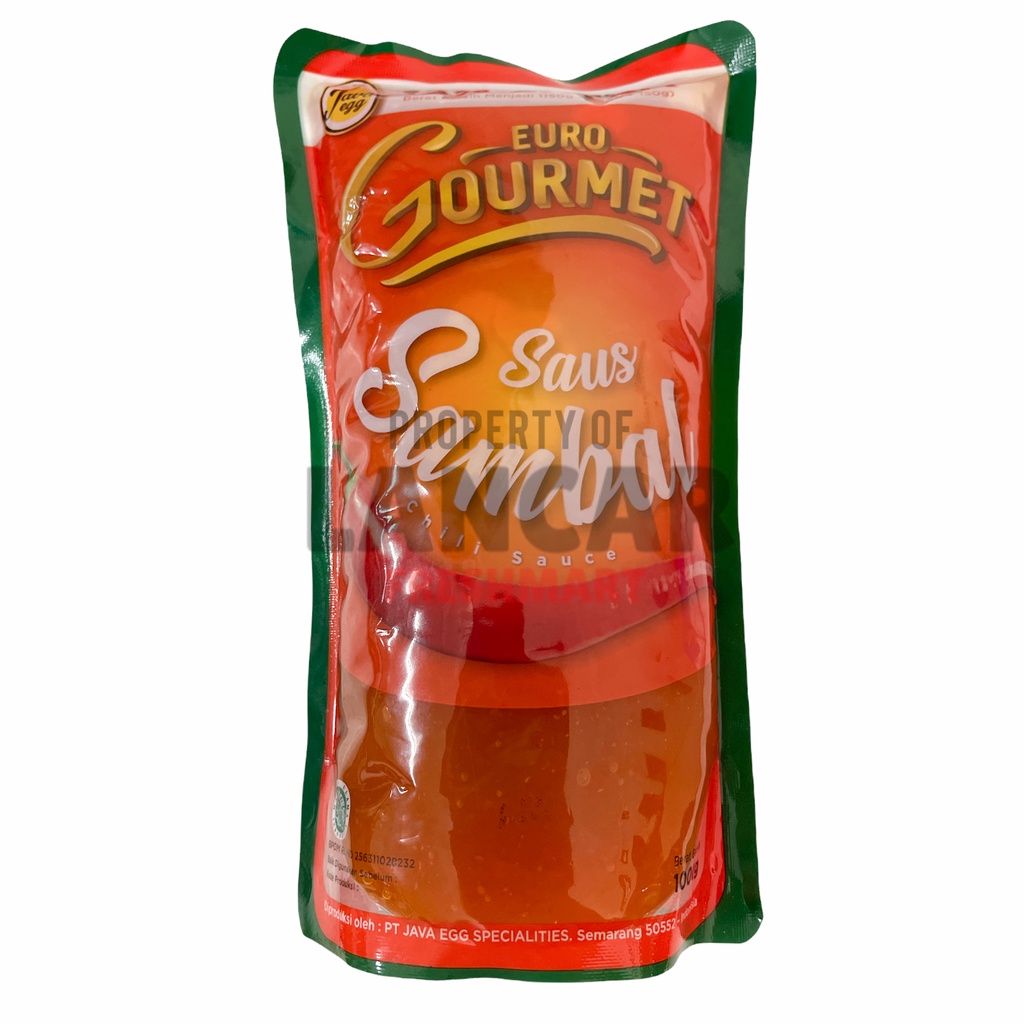 EURO GOURMET SAUS SAMBAL 1KG