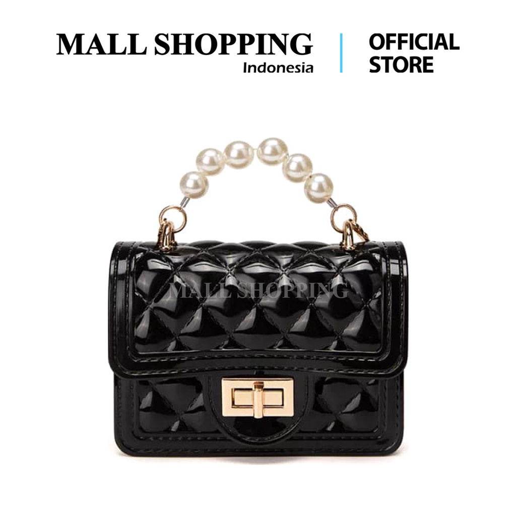 Slingbag Mini Jelly Glossy Tas Korea Tas Selempang Wanita MALL SHOPPING