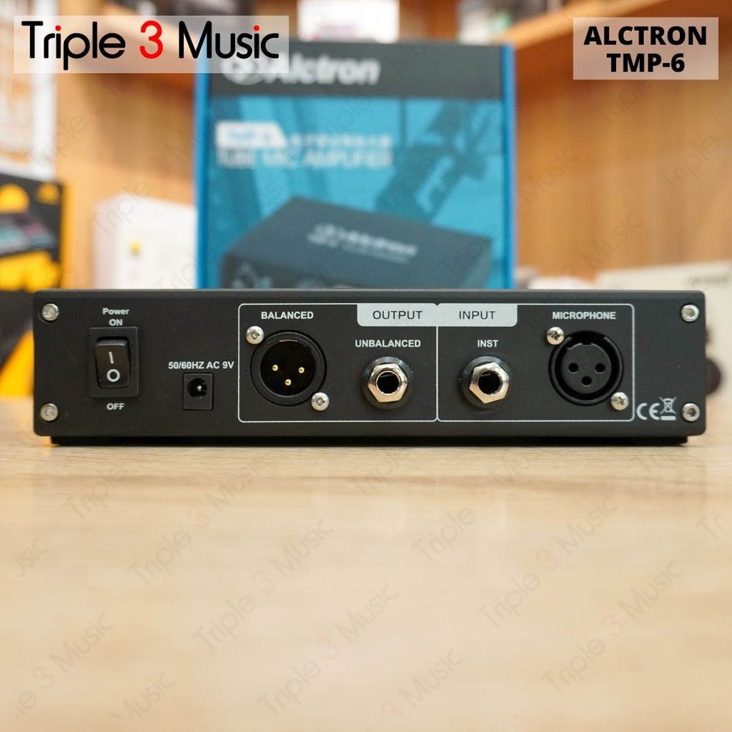 ALCTRON TMP6 TMP 6 Mic Instrument Preamp Tabung ANALOG