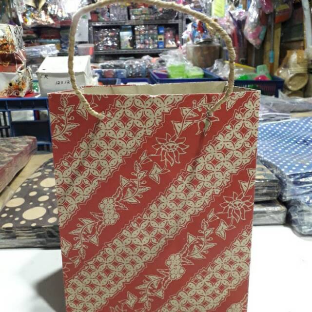 

Paper bag / tas kertas brownies S / toples / souvenir / kotak kue dll.