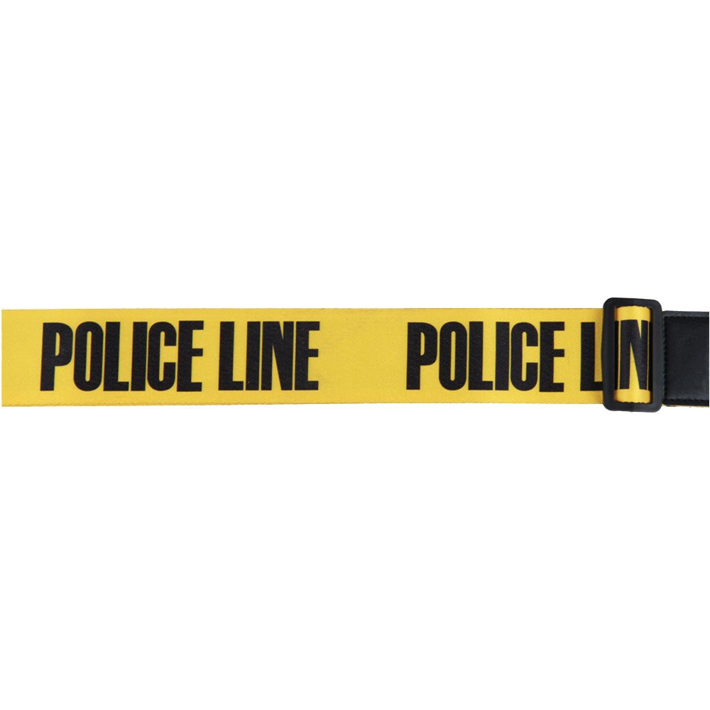 Strap Gitar Kuning Police Line Cowboy