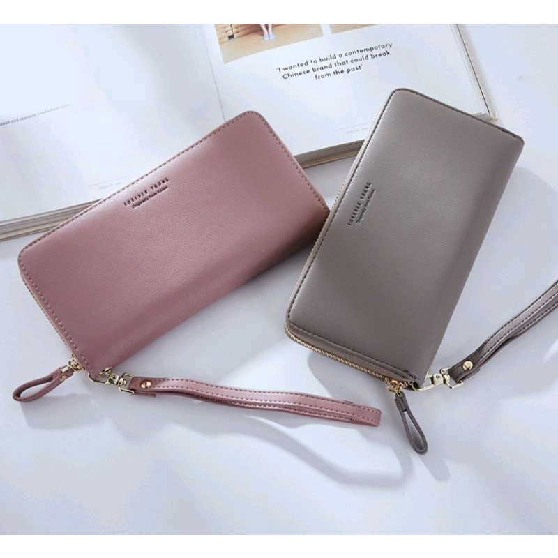 1 PC DOMPET PANJANG FOREVER Dompet Wanita Import