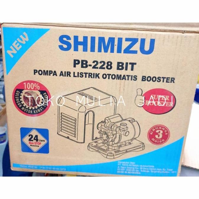 """] Pompa booster SHIMIZU PB 228 BIT / mesin air otomatis boster pb228
