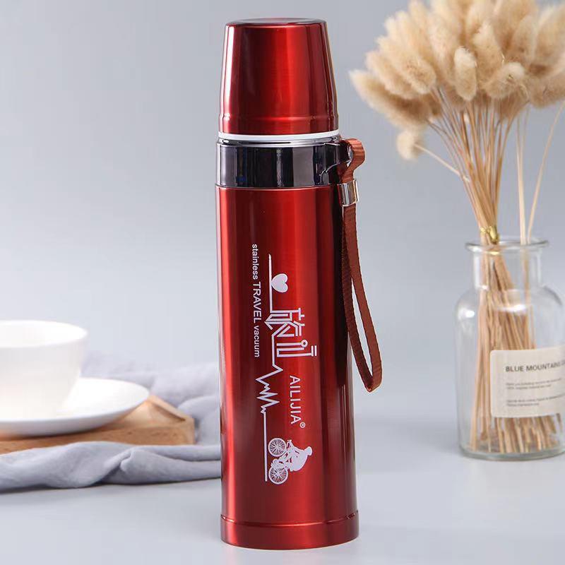 TOKO21GROSIR TERMOS TRAVEL 750ML/ BOTOL MINUM VACUUM FLASK STAINLESS 750/800 ML