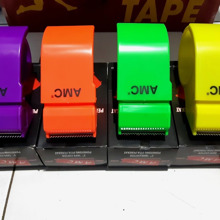 

DISPENSER TAPE LAKBAN MURAH / TAPE DISPENSER / TAPE CUTTER MURAH