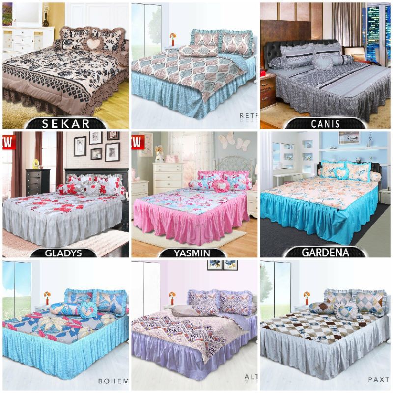 Bedcover My Love Rumbai 180 x 200 All New Motif