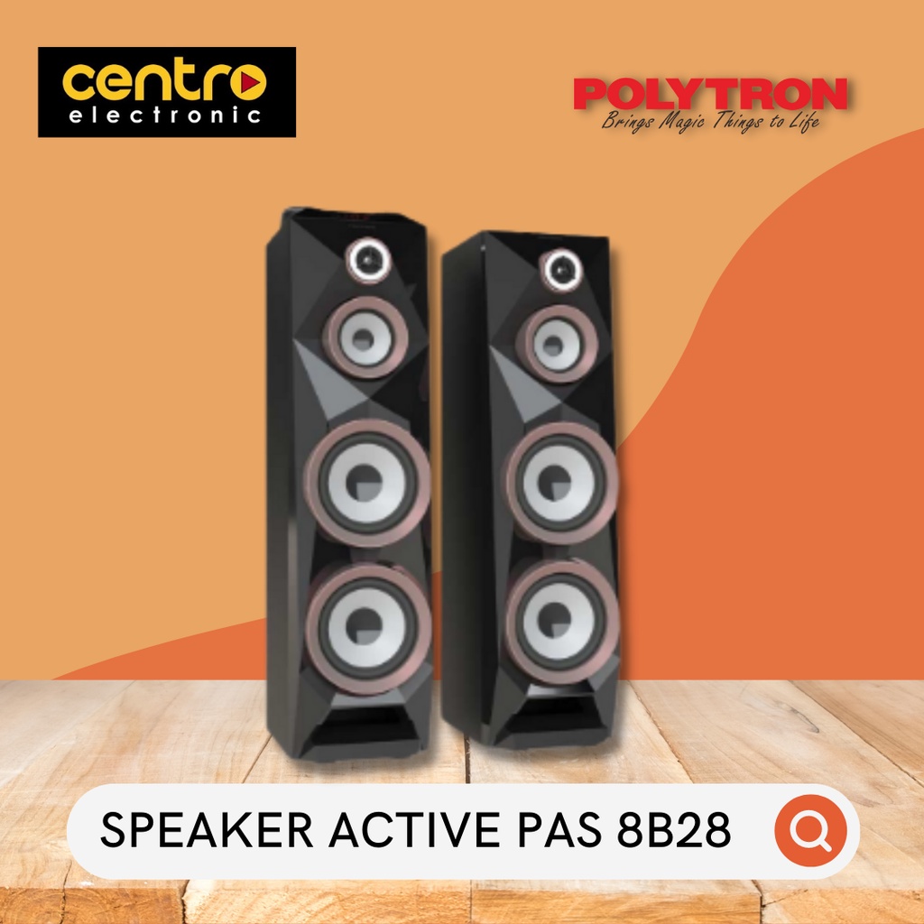 Jual POLYTRON SPEAKER ACTIVE BLUETOOTH - USB PAS8B28 | Shopee Indonesia