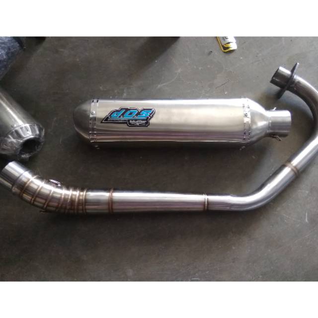 Knalpot dos model kapsul mp tiger cb gl