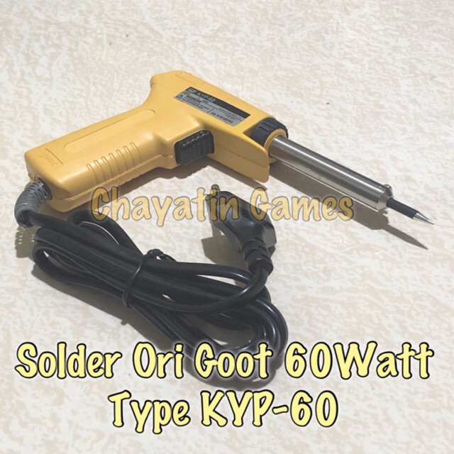 Solder Ori Goot Type KYP-60 Daya 60Watt Model Pistol