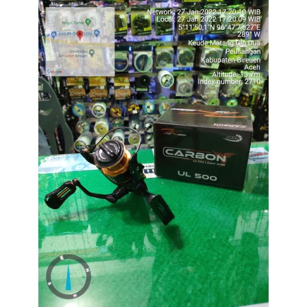 REEL KAMIKAZE CARBON UL500