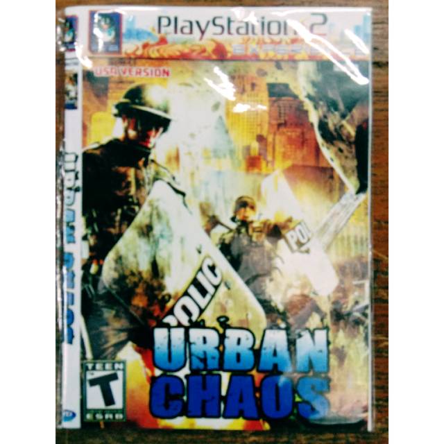 Kaset Ps2 Game Urban Chaos