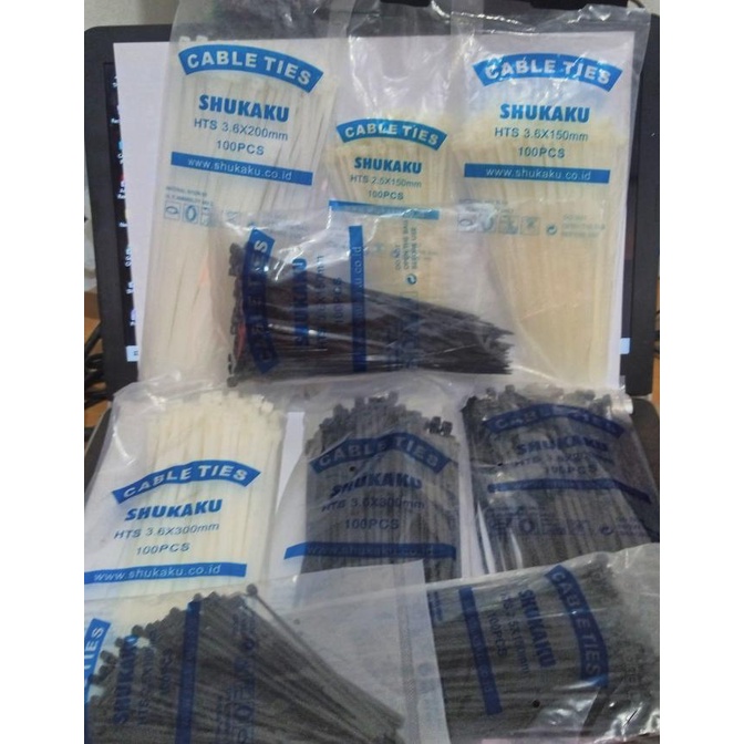 

#@#@#@#@] Cable Ties 3,6x300 Shukaku ( Hitam )