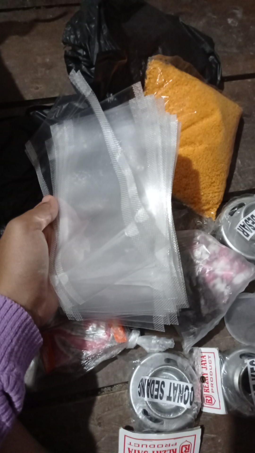 10 Pcs Standing Pouch Plastik Klip